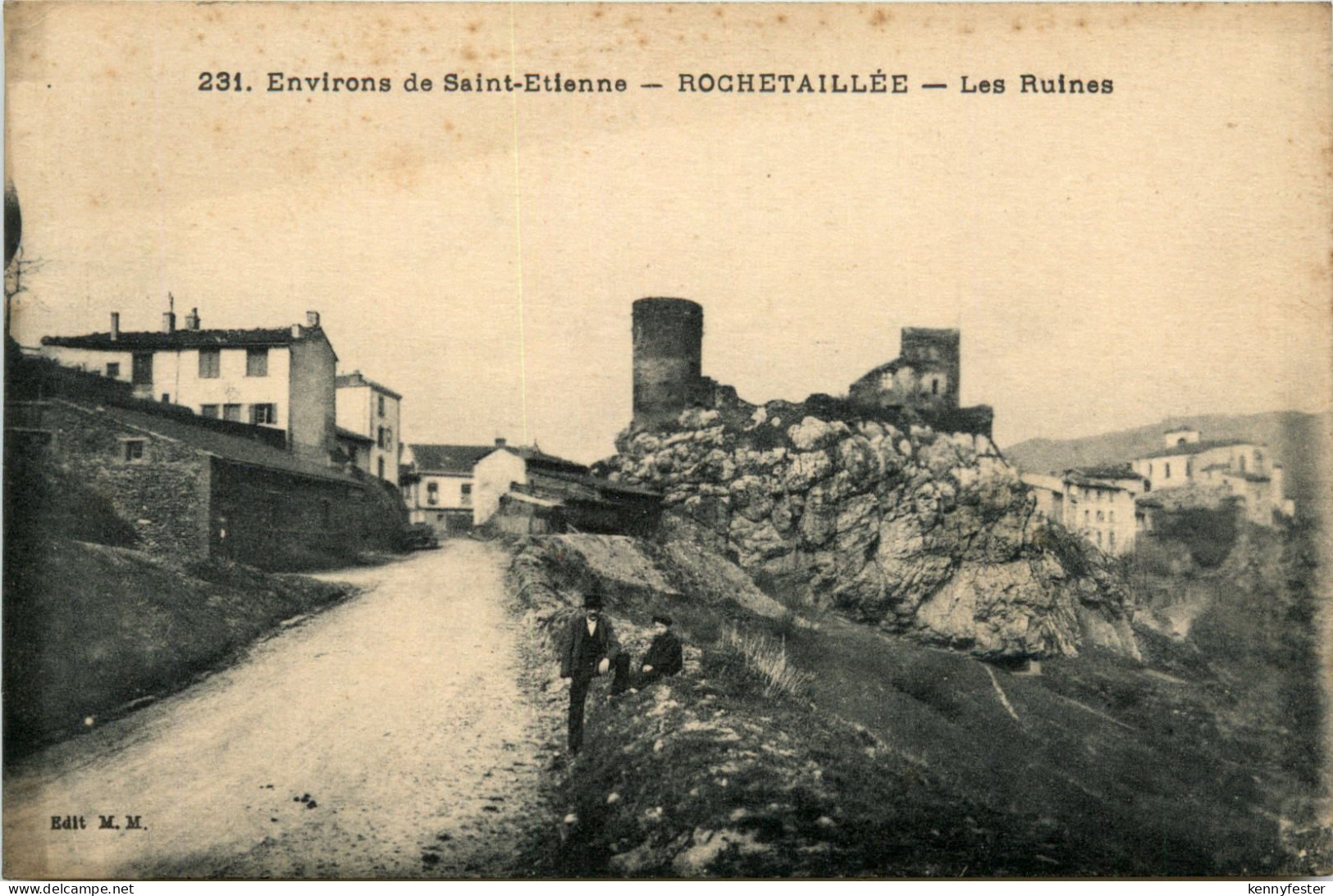 Rochetaillee, Les Ruines