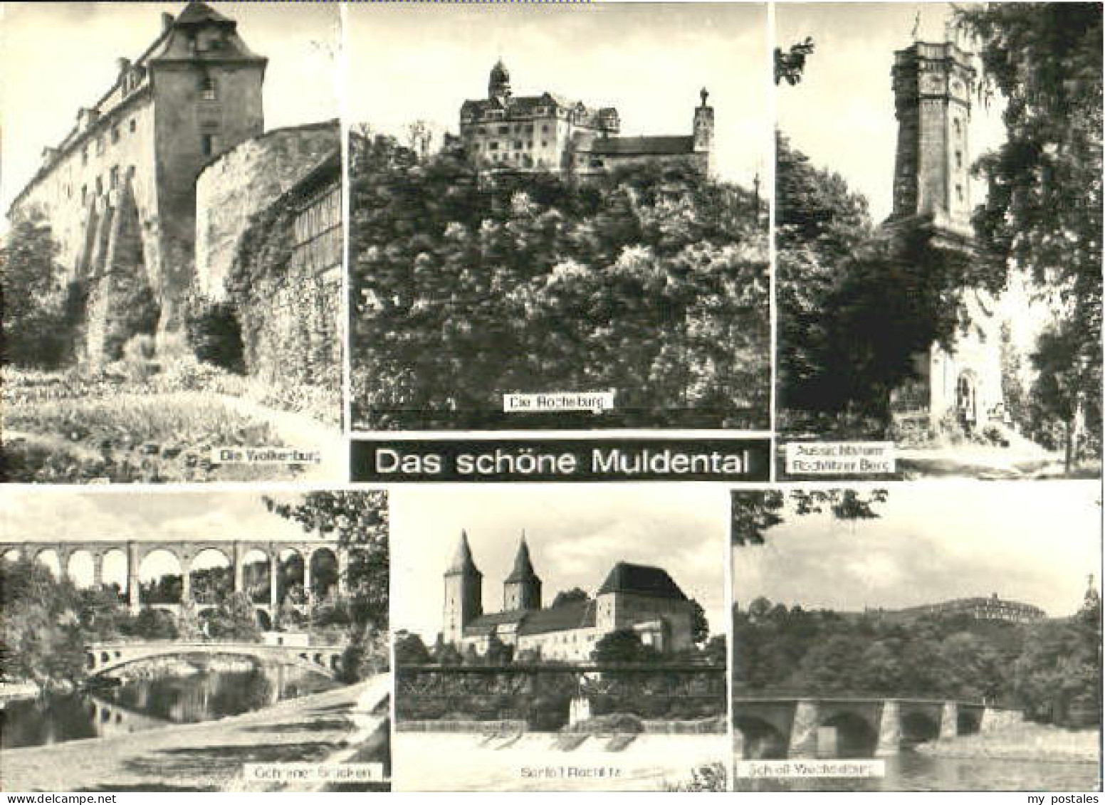 Rochlitz Sachsen Muldental Bruecken Schloss Turm