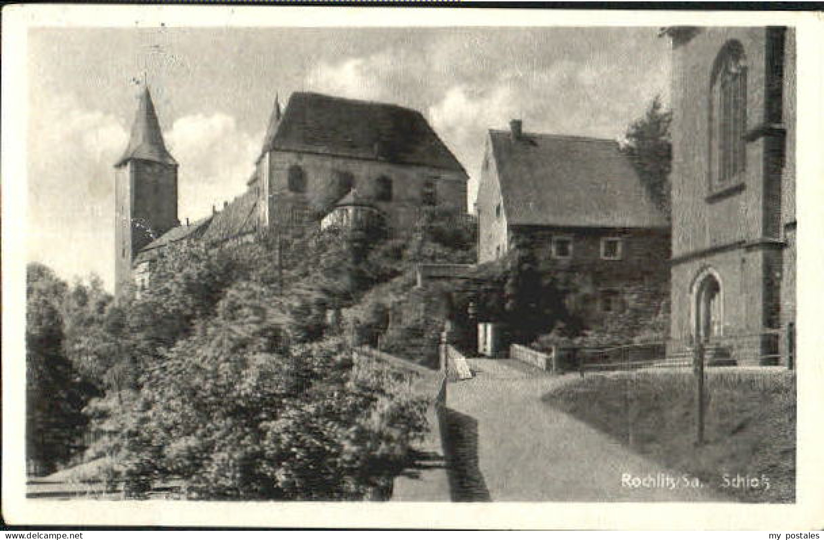 Rochlitz Sachsen Rochlitz Schloss x 1957