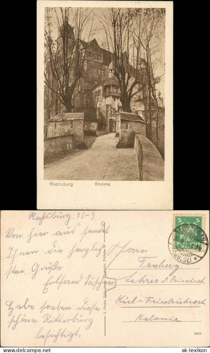 Rochsburg-Lunzenau Deutschland - Sachsen - Lunzenau (Rochsburg) 1930
