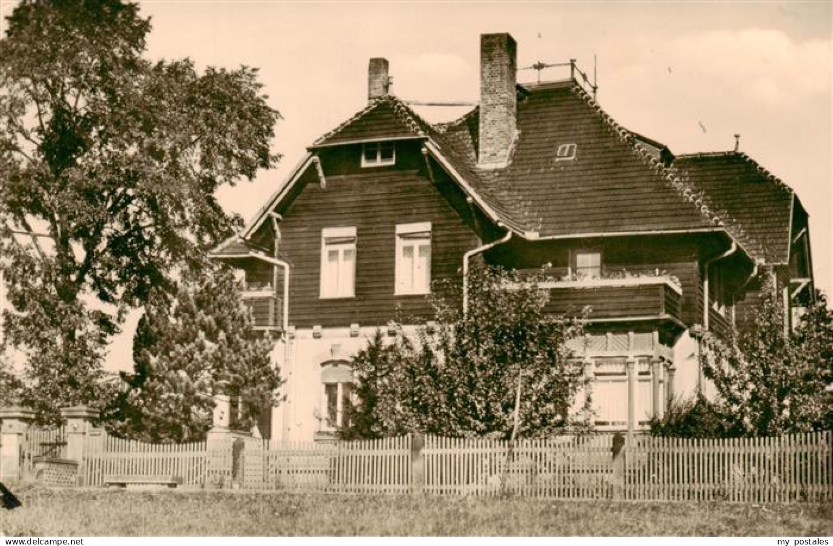 Rochsburg Lunzenau FDGB Erholungsheim fuer Doppeltgeschaedigte