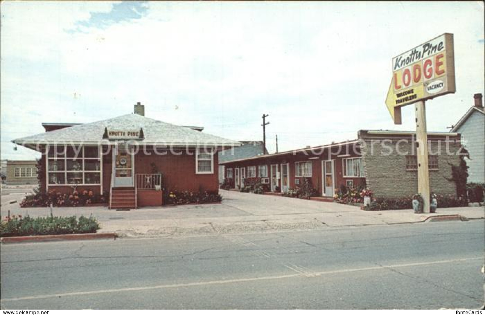 Rock Springs Wyoming Knotty Pine Lodge