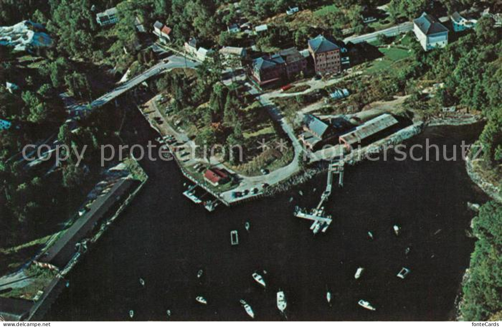 Rockport Maine Fliegeraufnahme