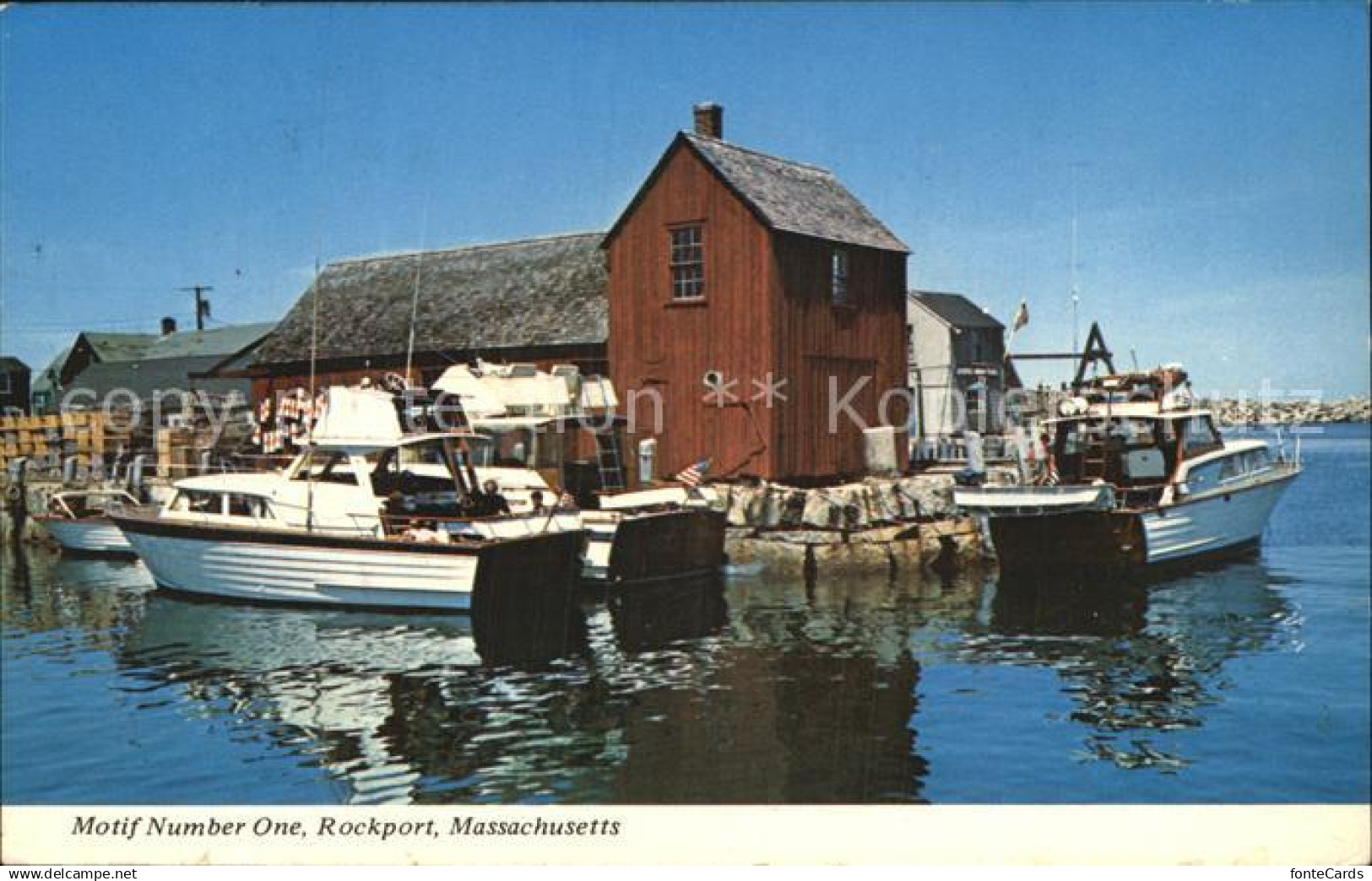 Rockport Massachusetts Hafen