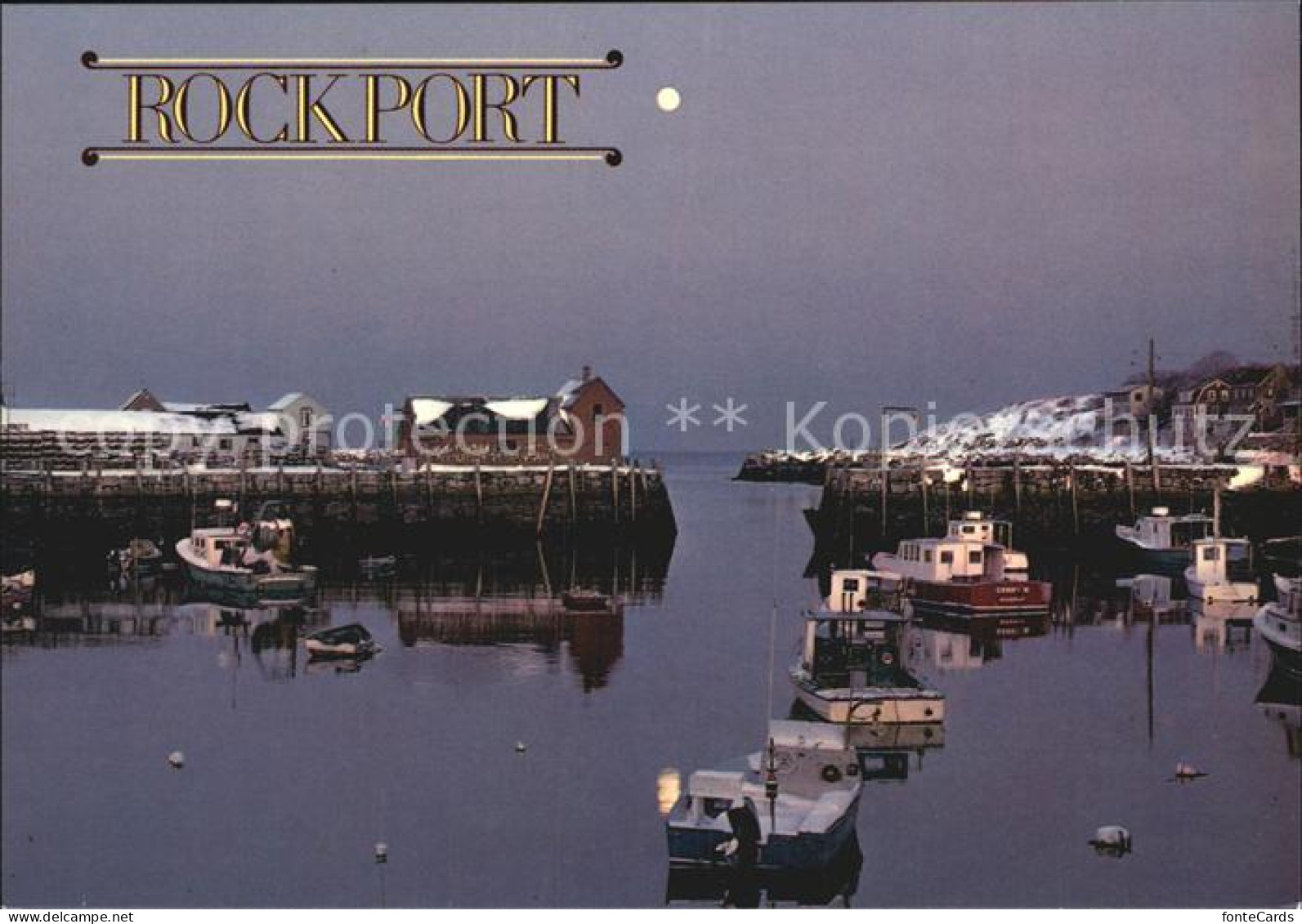 Rockport Massachusetts Hafen
