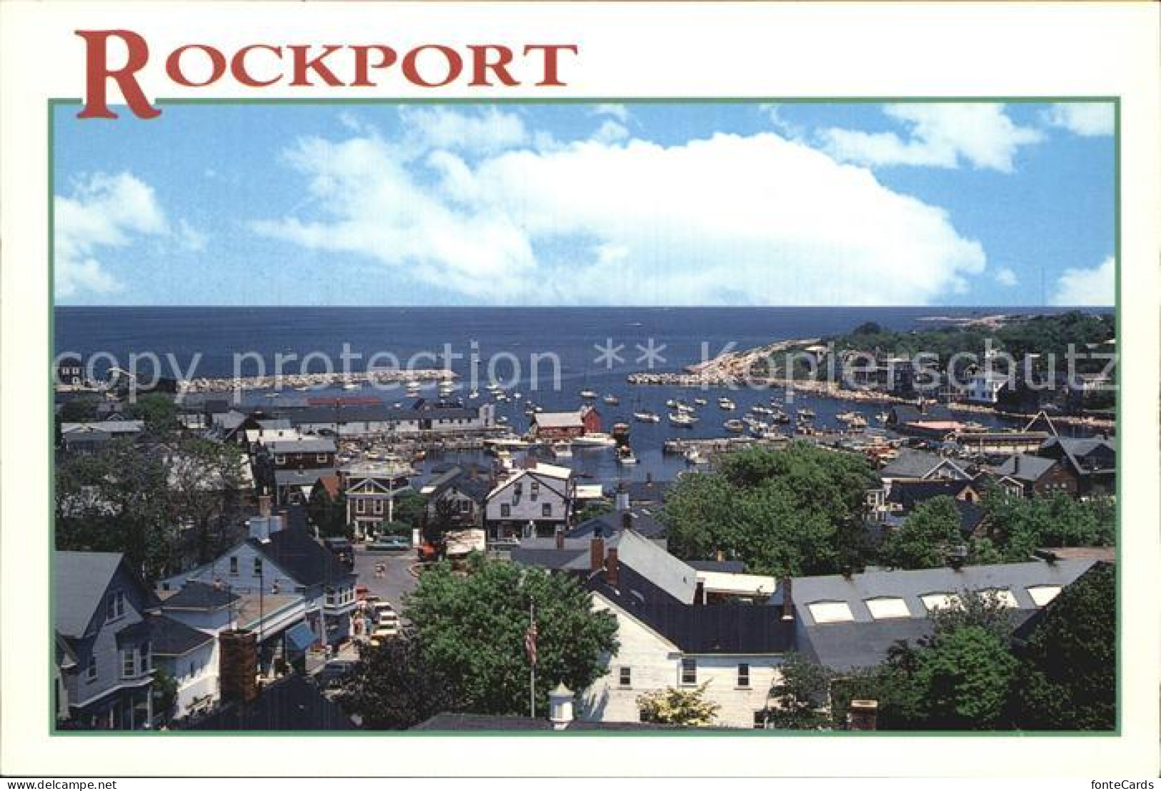 Rockport Massachusetts Teilansicht
