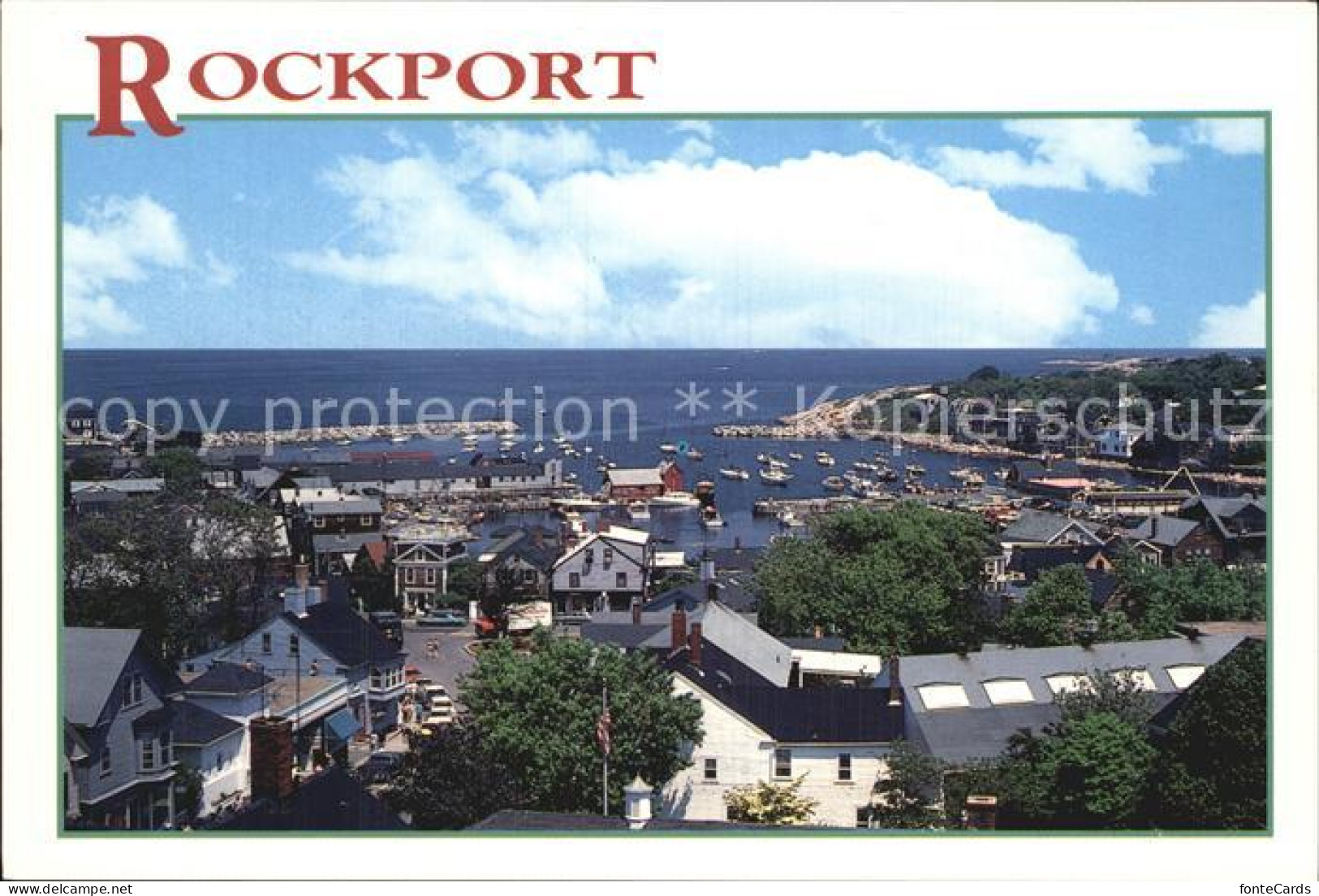 Rockport Massachusetts Teilansicht