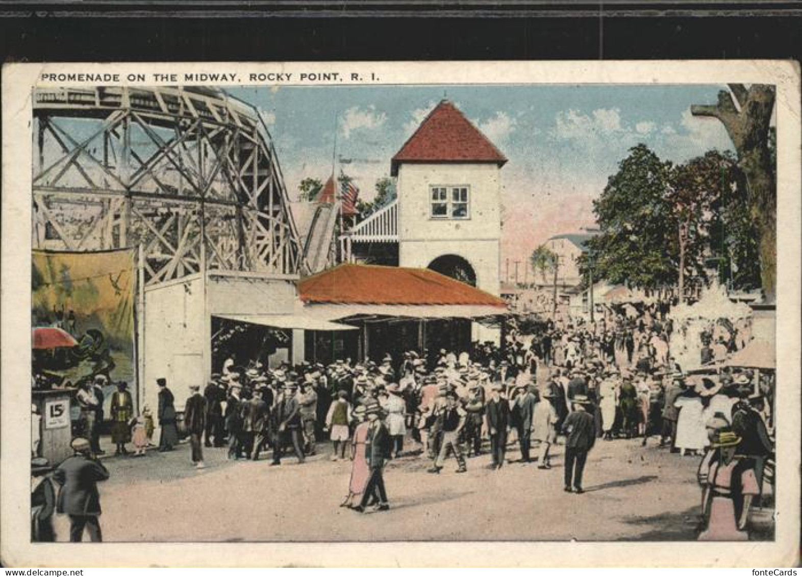 Rocky Point New York Promenade on teh midway