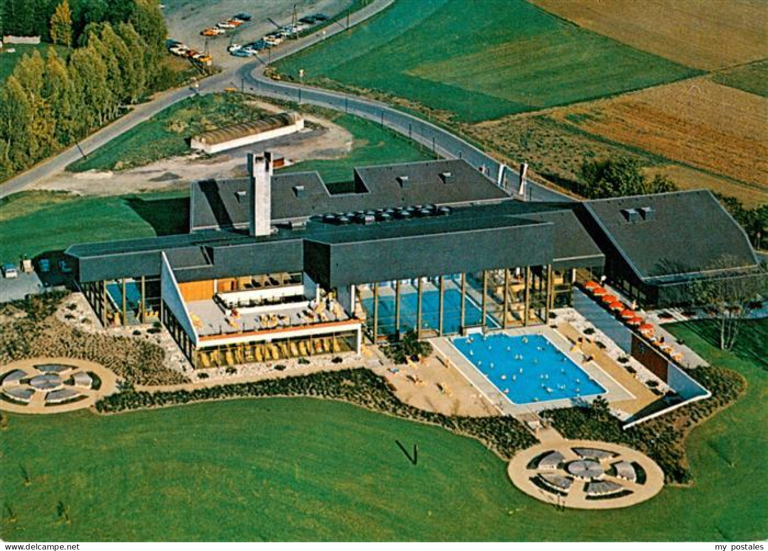 Rodach Bad Rodach Coburg Thermalbad Fliegeraufnahme