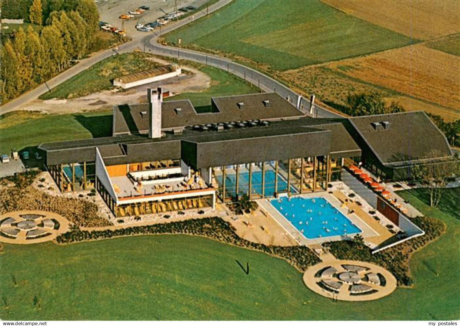 Rodach Coburg Thermalbad Fliegeraufnahme