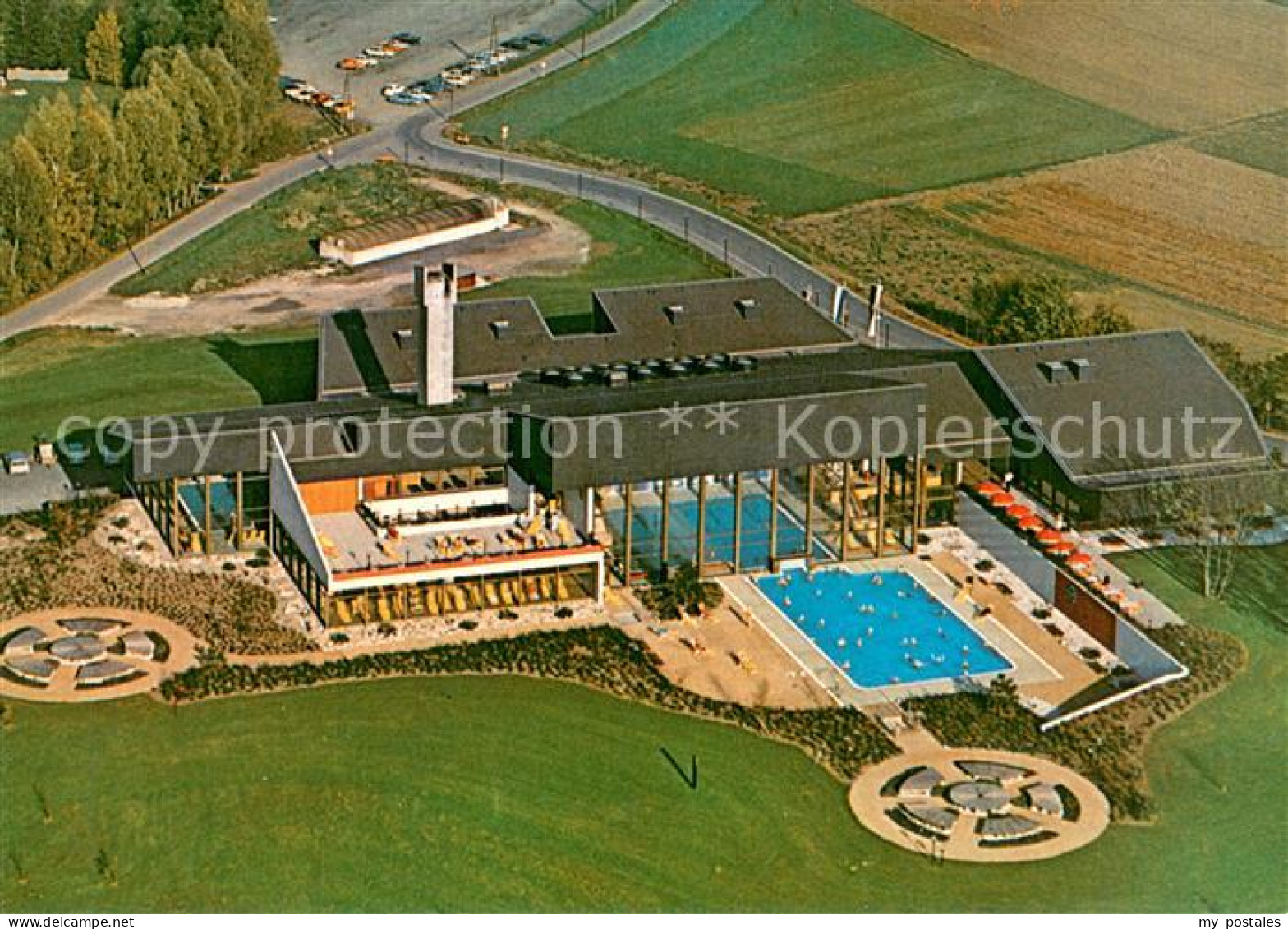 Rodach Coburg Thermalbad Fliegeraufnahme