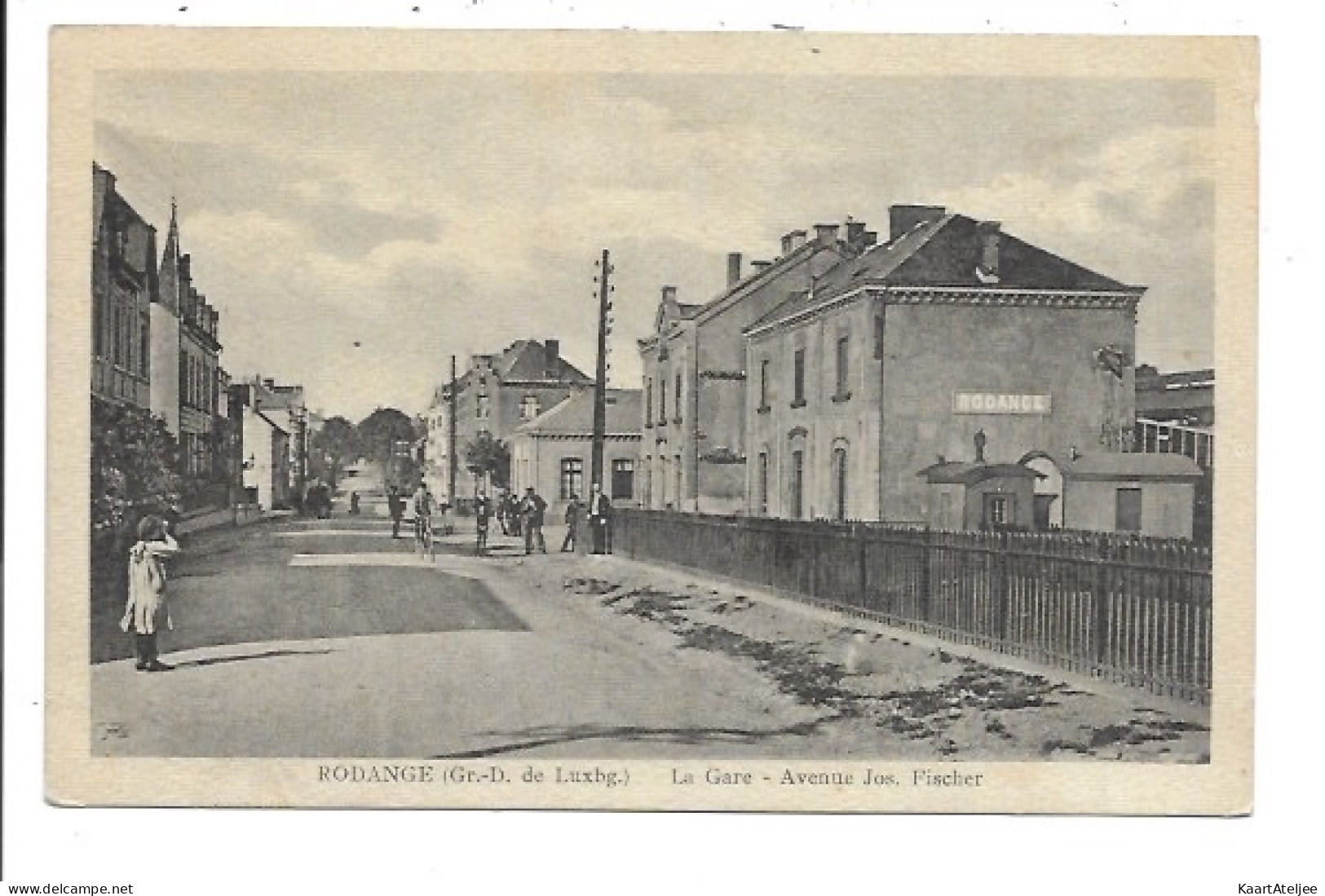 Rodange - La Gare - Avenue Jos. Fischer.