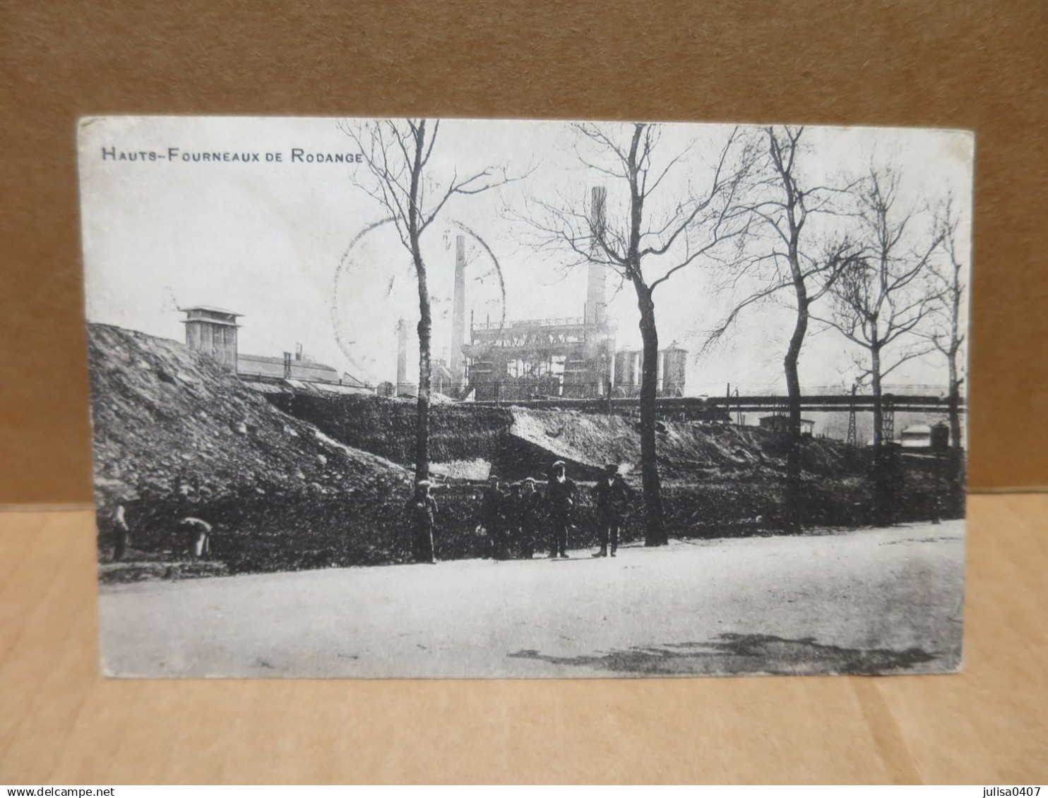 RODANGE (Luxembourg ) vue des Hauts Fourneaux petite animation