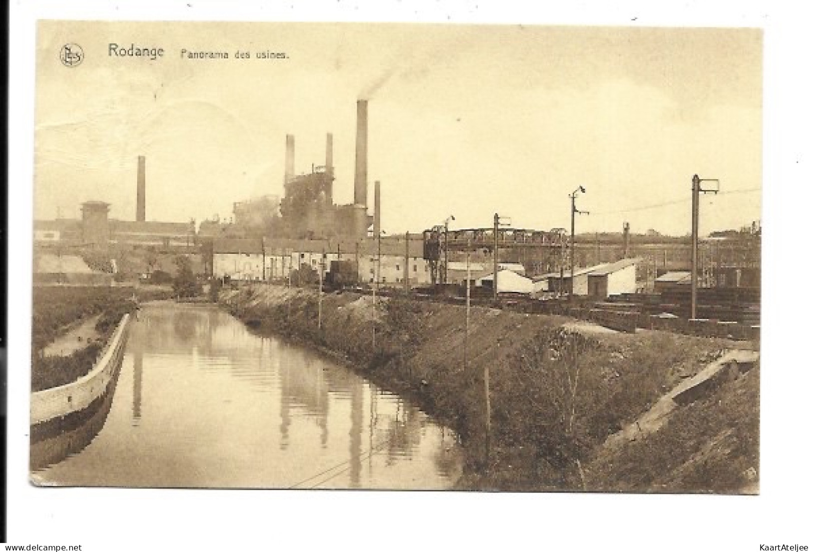 Rodange - Panorama des usines.