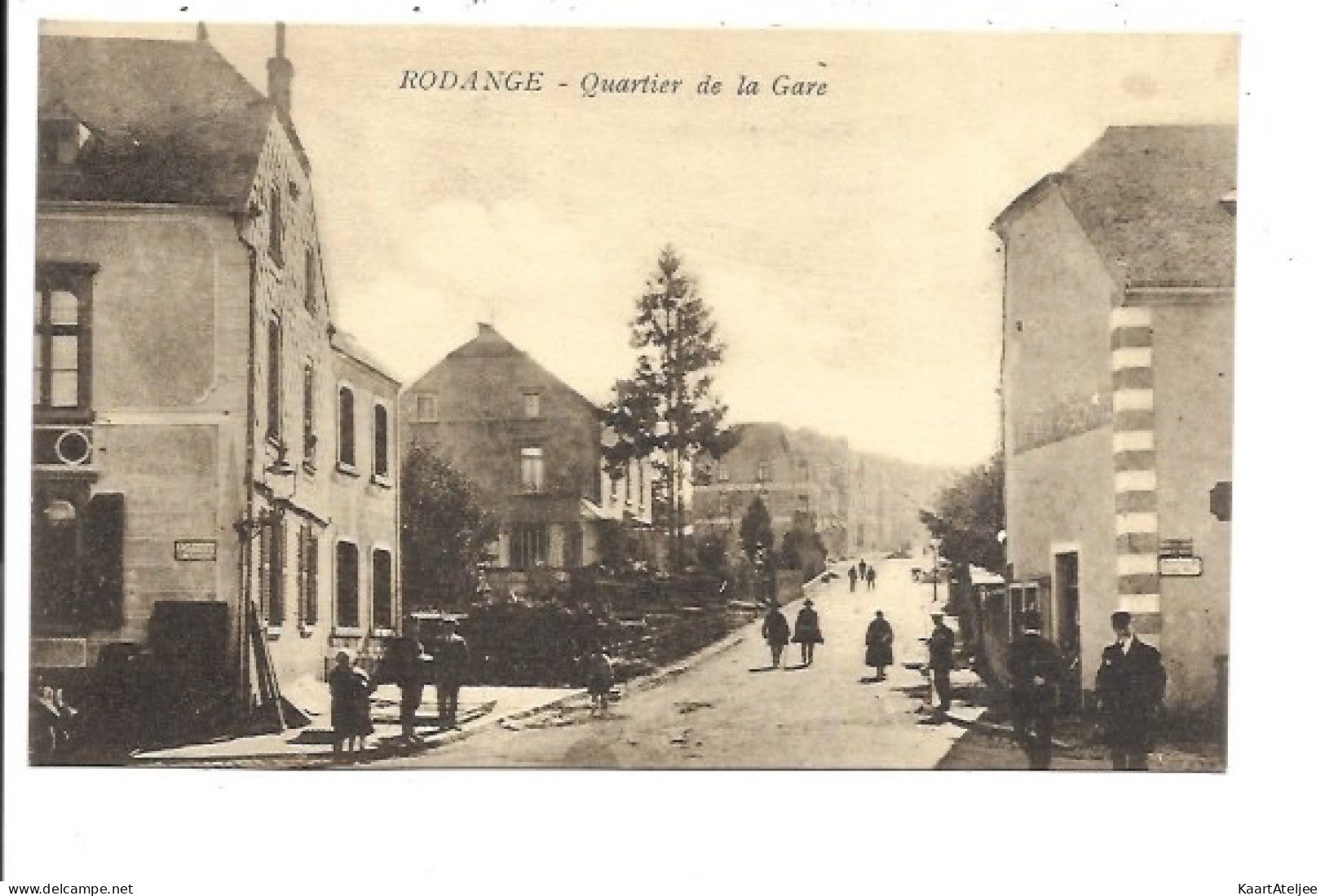 Rodange - Quartier de la gare.