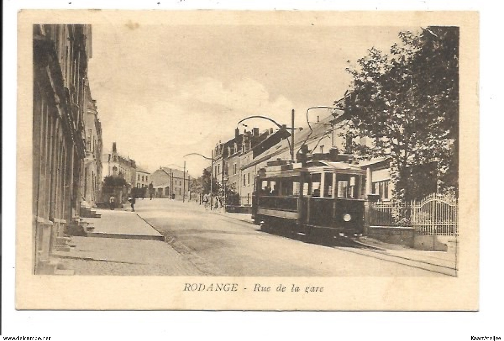 Rodange - Rue de la gare - Tram !!!!