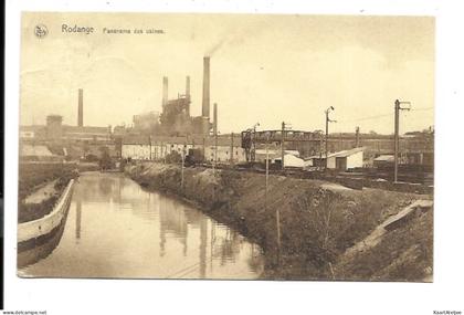 Rodange - Panorama des usines.