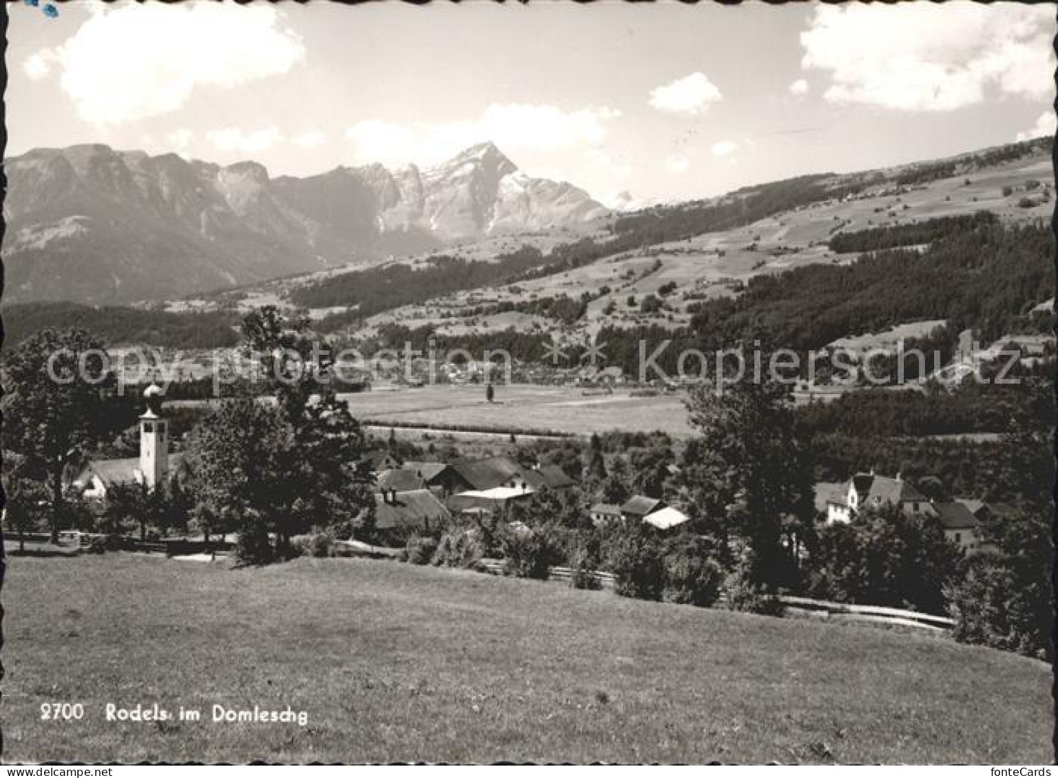 Rodels im Domleschg Panorama