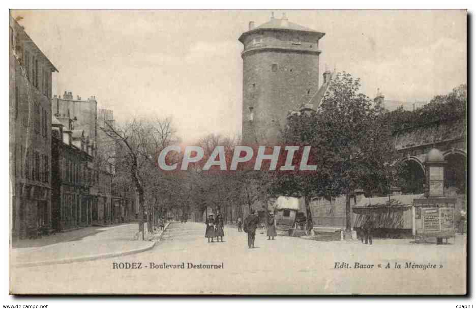 Rodez - Boulevard Destournel - CPA