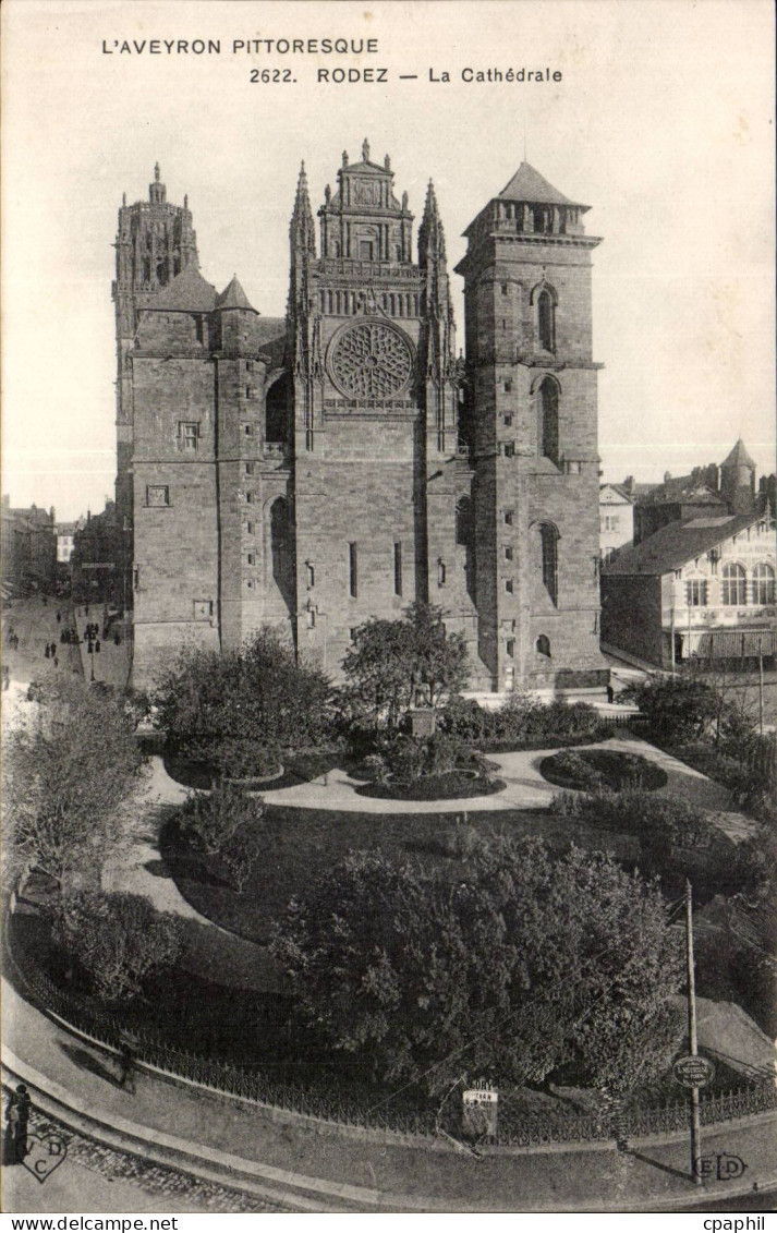 Rodez - La Cathedrale - CPA
