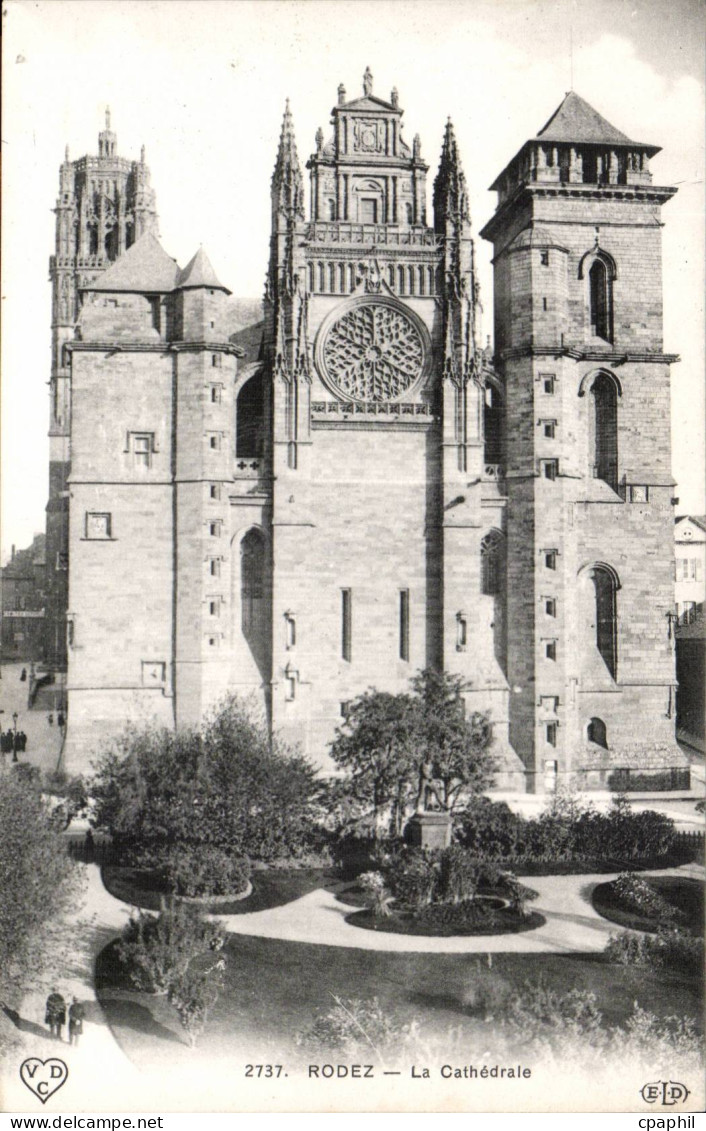 Rodez - La Cathedrale - CPA