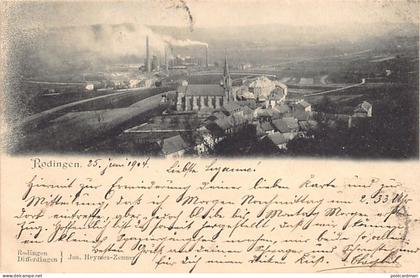 Luxembourg - RODANGE - Panorama - Hauts-Fourneaux - Ed. Jos. Heymes-Zenner