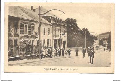 Rodange - Rue de la gare.