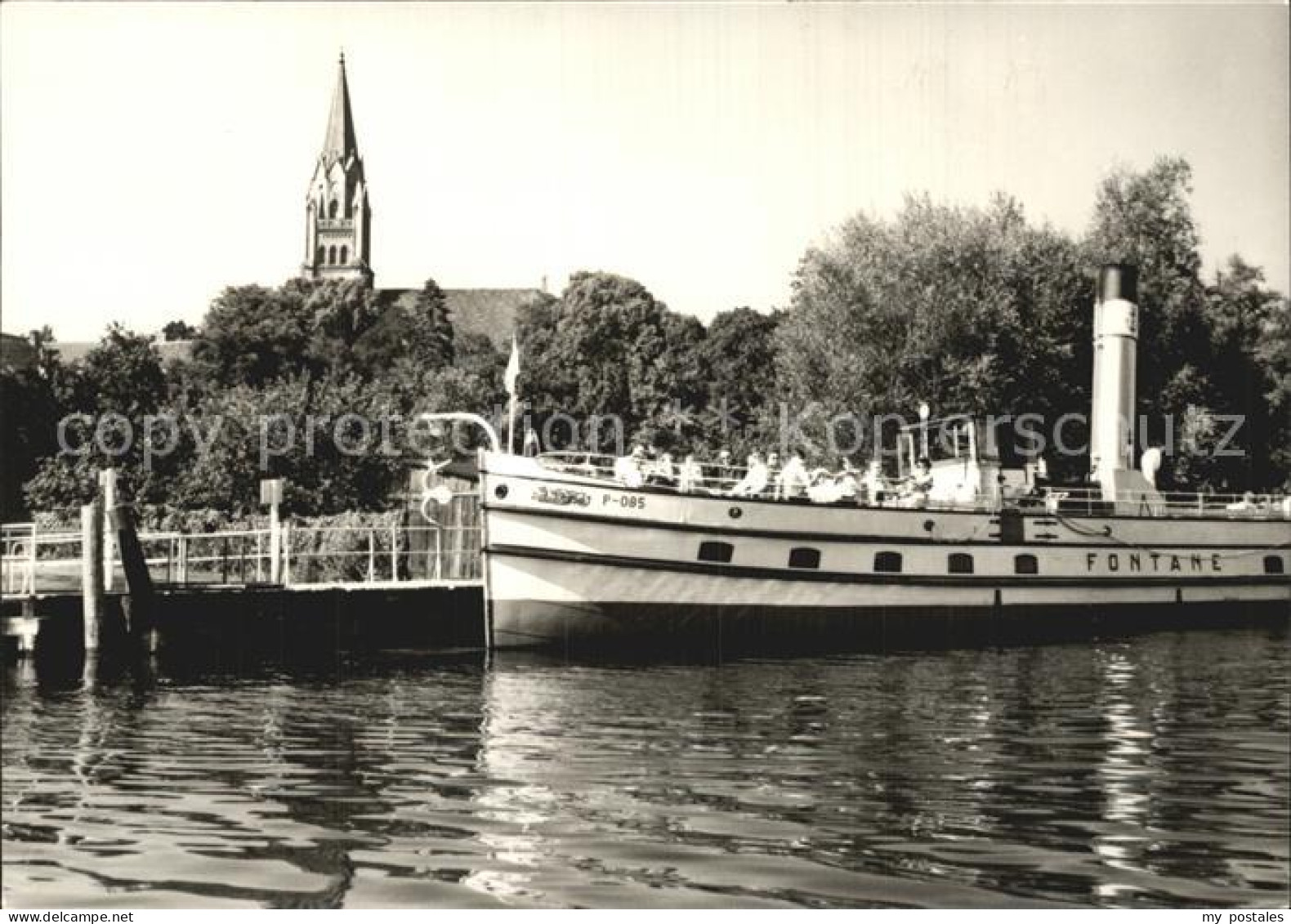 Roebel Mueritz Dampferanlegestelle