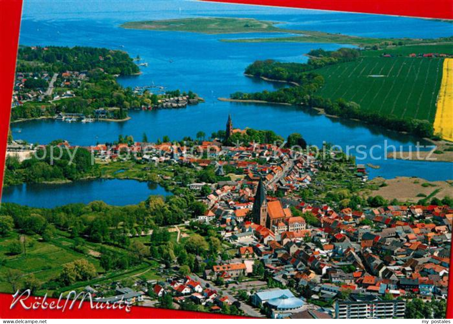 Roebel Mueritz Fliegeraufnahme