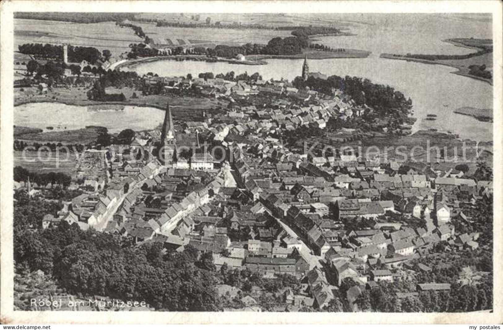 Roebel Mueritz Fliegeraufnahme