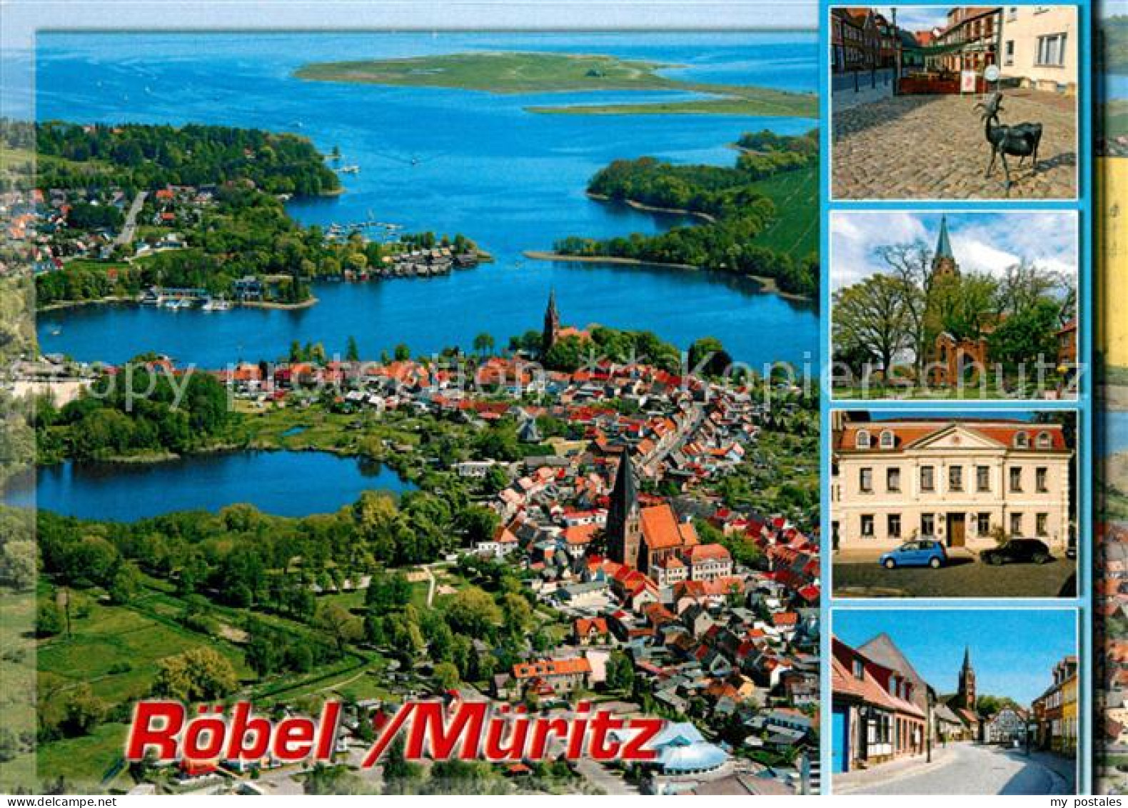 Roebel Mueritz Fliegeraufnahme