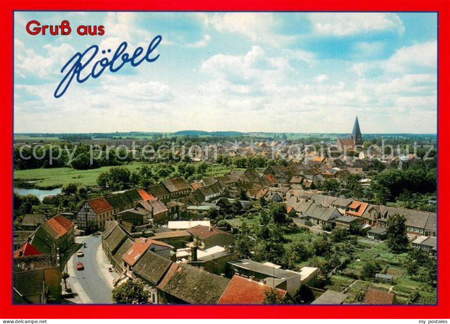 Roebel Mueritz Fliegeraufnahme