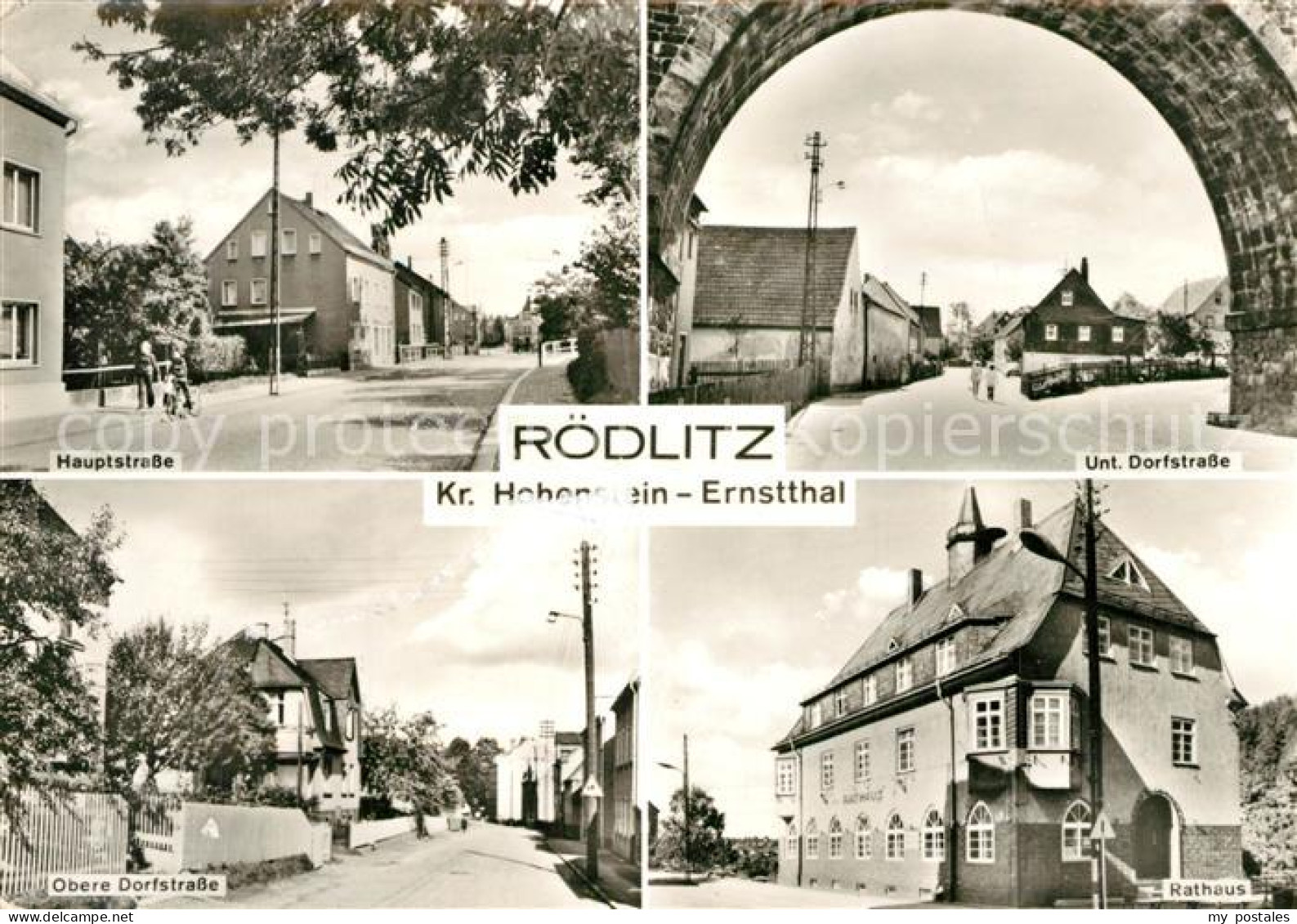 Roedlitz Hohndorf Hauptstrasse Dorfstrasse Rathaus