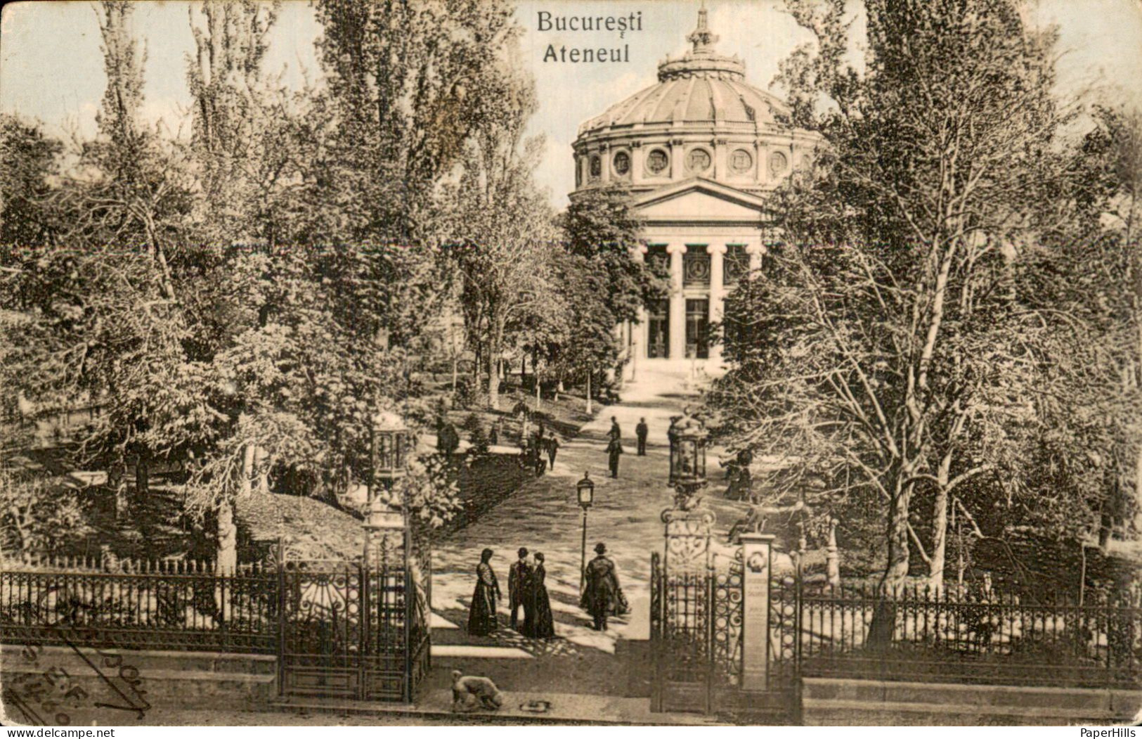Roemenië Romania - Bucureşti - Ateneul
