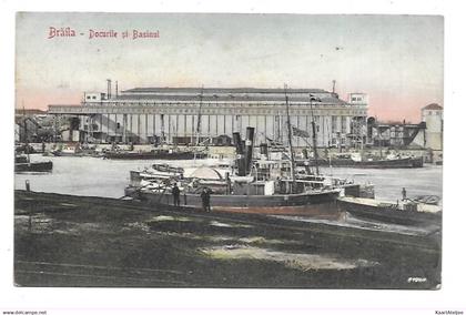 Braila - Docurile si Basinul.