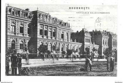 Bucuresci - Spitalele Brancovenestli.