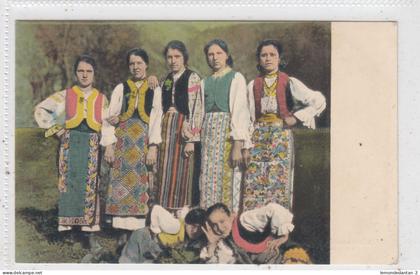 Campulung. Port national din Rucar (Muscel). *