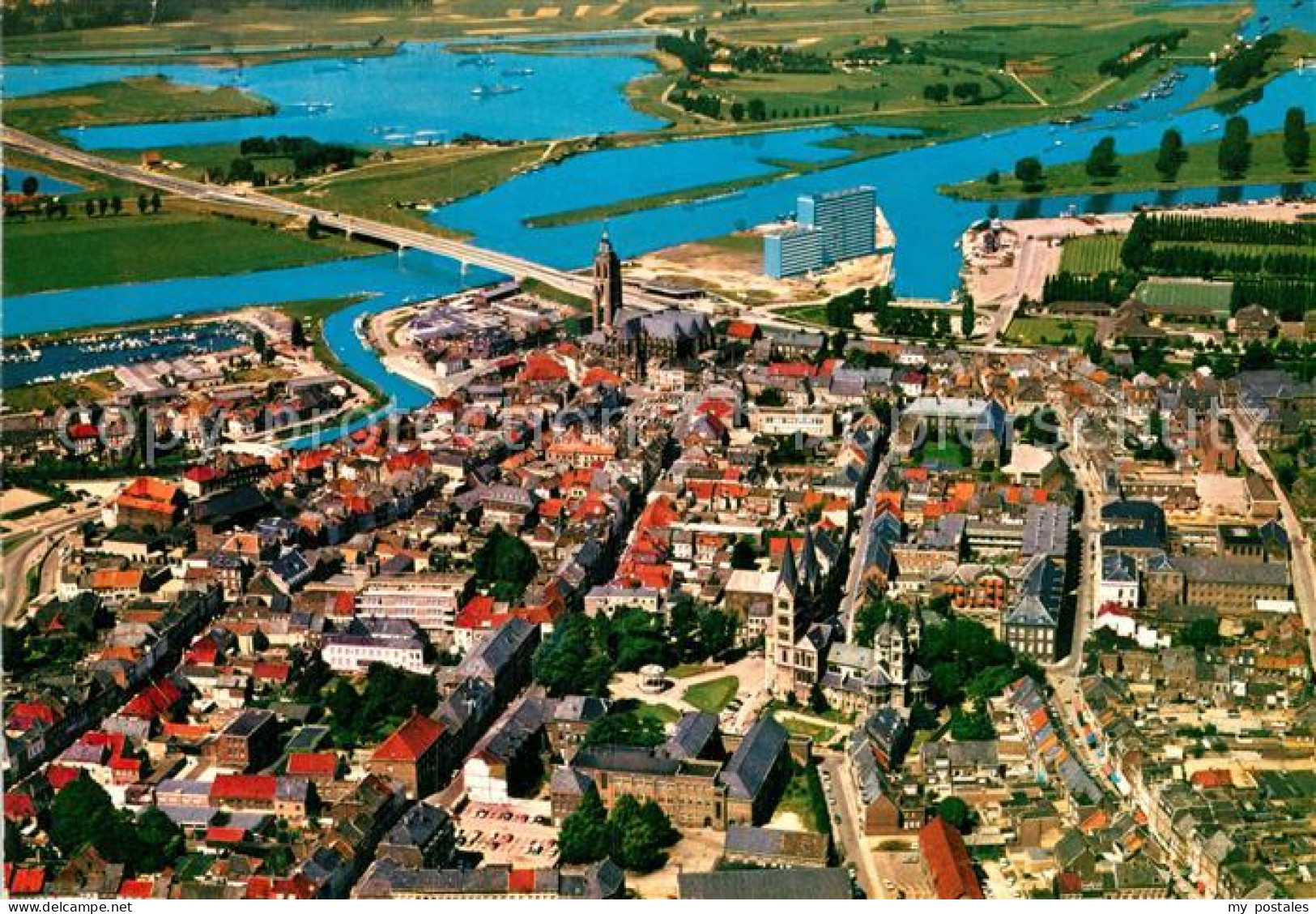 Roermond Centrum in vogelvlucht