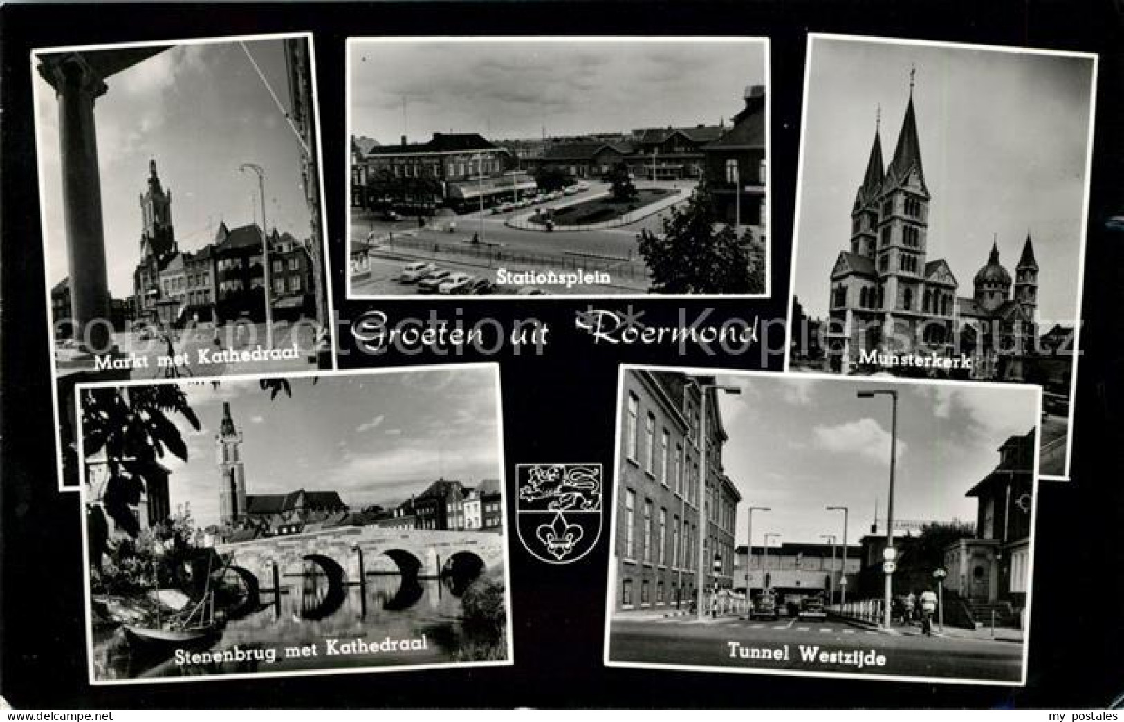 Roermond Munsterkerk Tunnel Westzijde Stationsplein