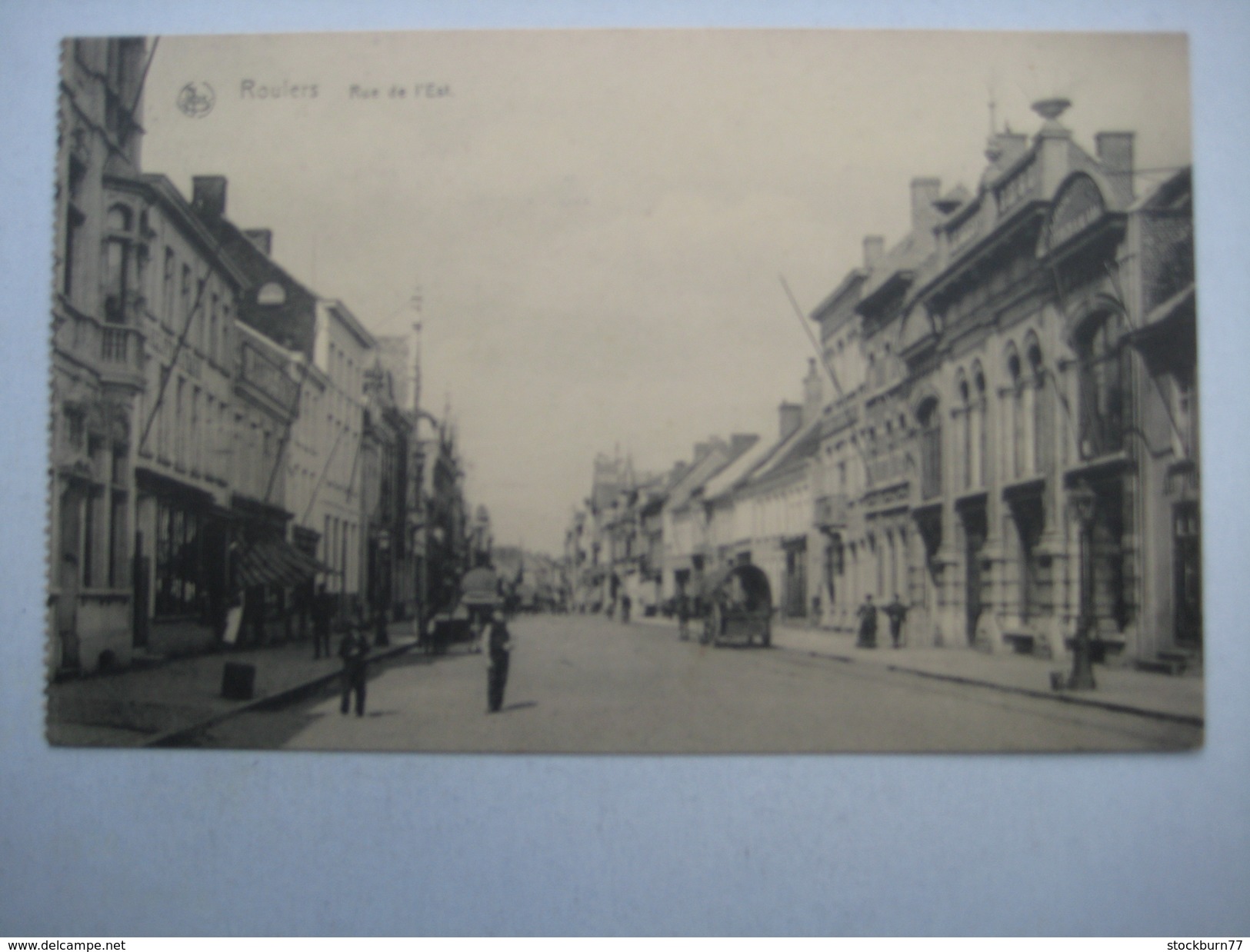 Roeselare - Roulers    ,Carte  postale, 1914/18  , 2 Scans