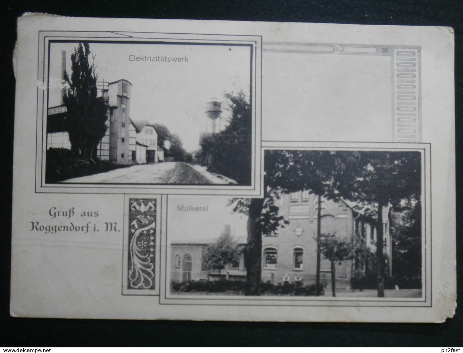 Roggendorf b. Gadebusch , 1915 , Mecklenburg , Ansichtskarte , CPA , AK !!