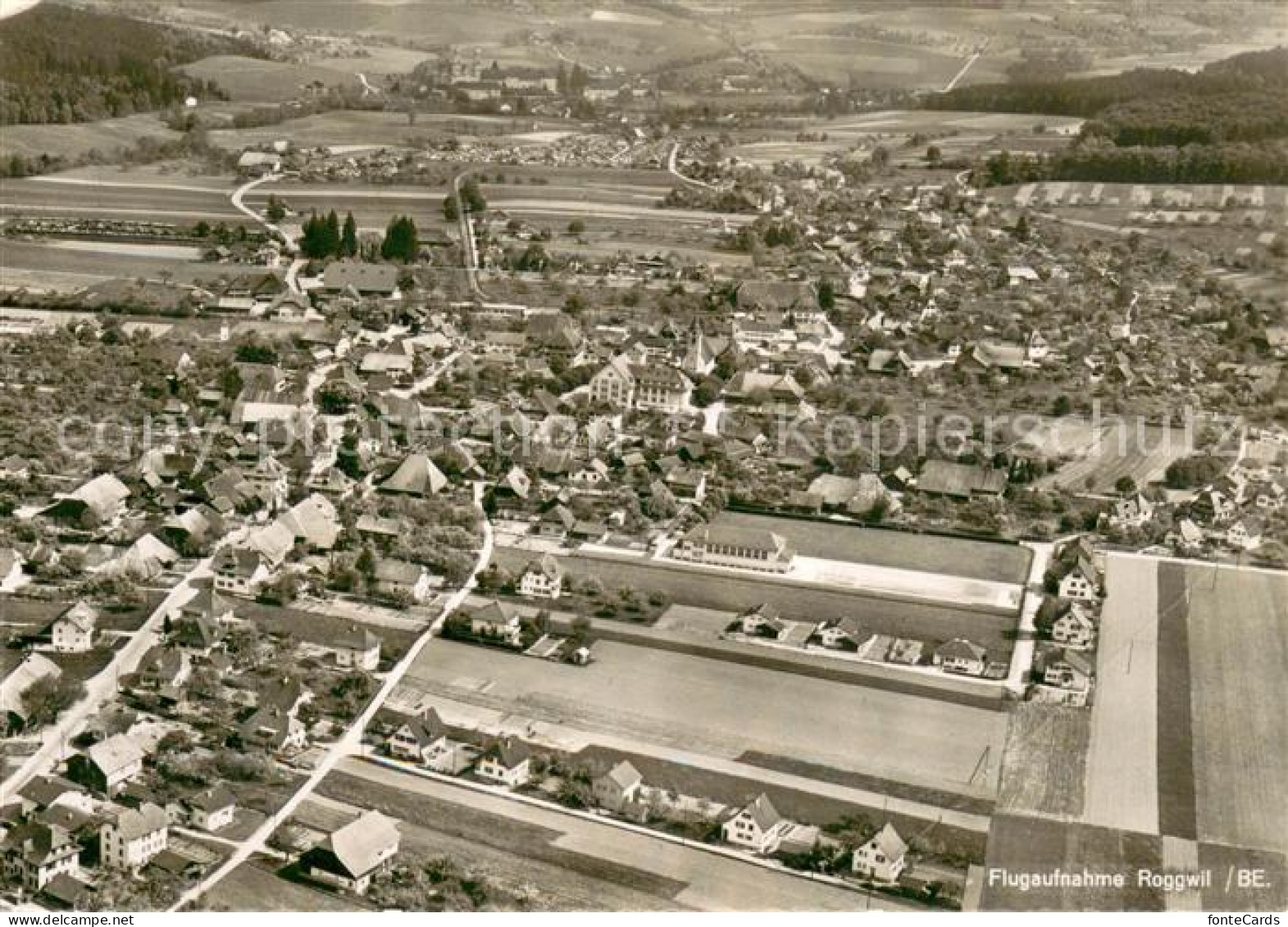 Roggwil BE Fliegeraufnahme