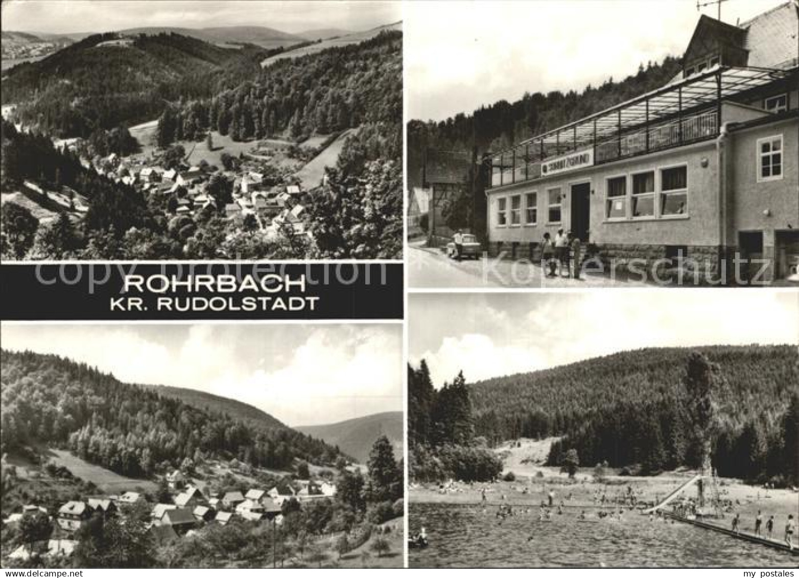 Rohrbach Saalfeld Stadtansicht