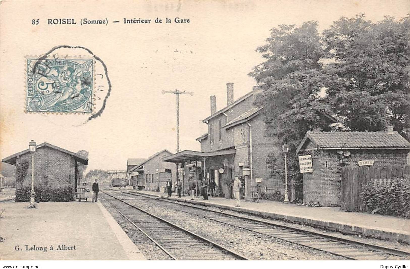ROISEL - Intérieur de la Gare - état