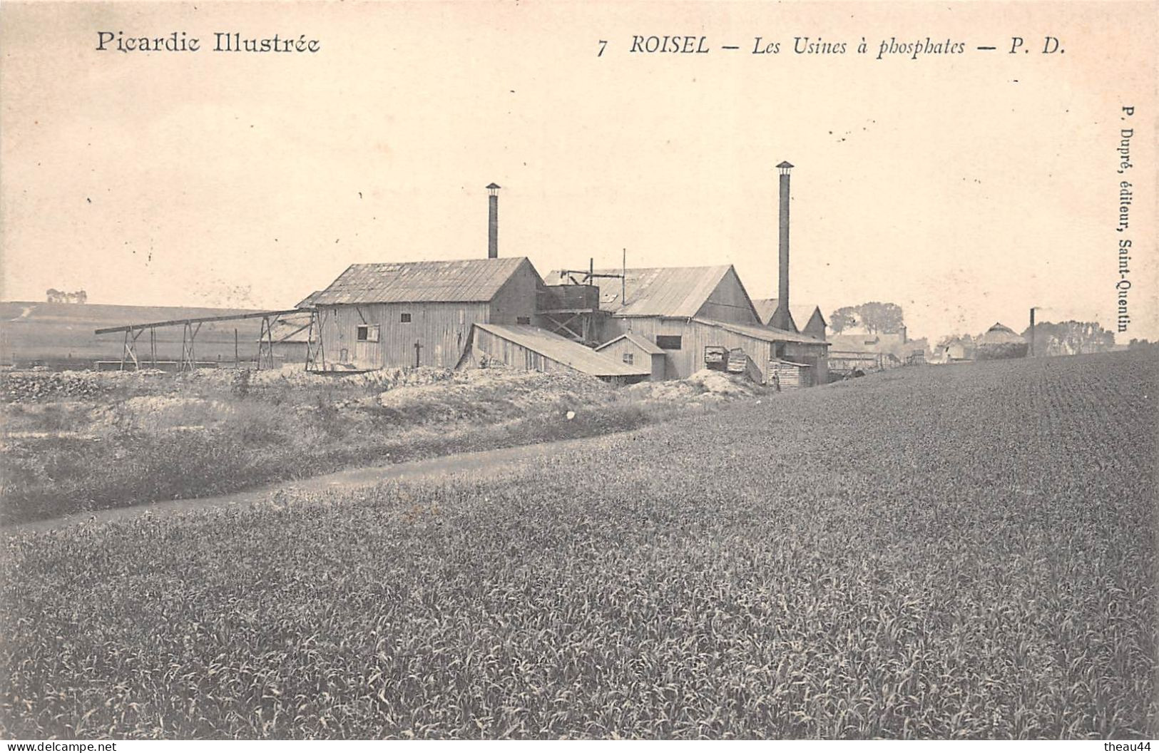 ¤¤  -  ROISEL   -  Les Usine à Phosphates   -   ¤¤