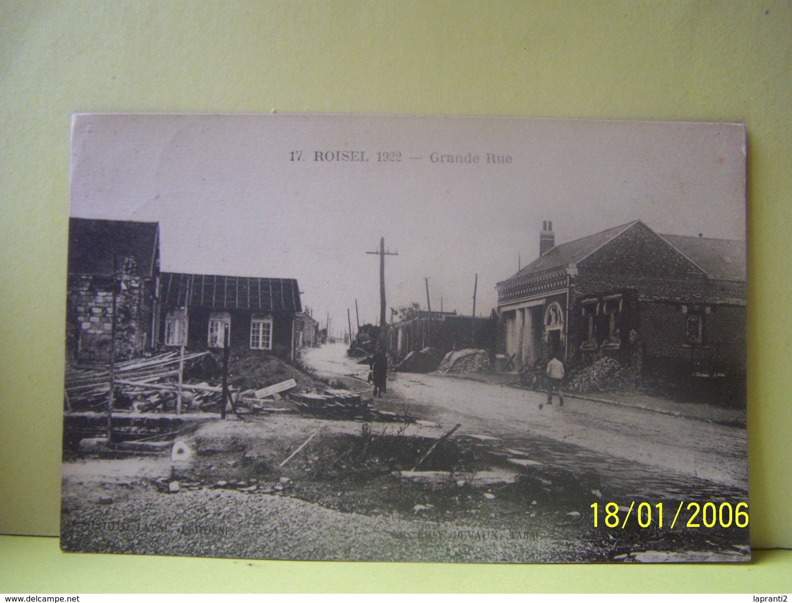 ROISEL (SOMME) GRANDE RUE