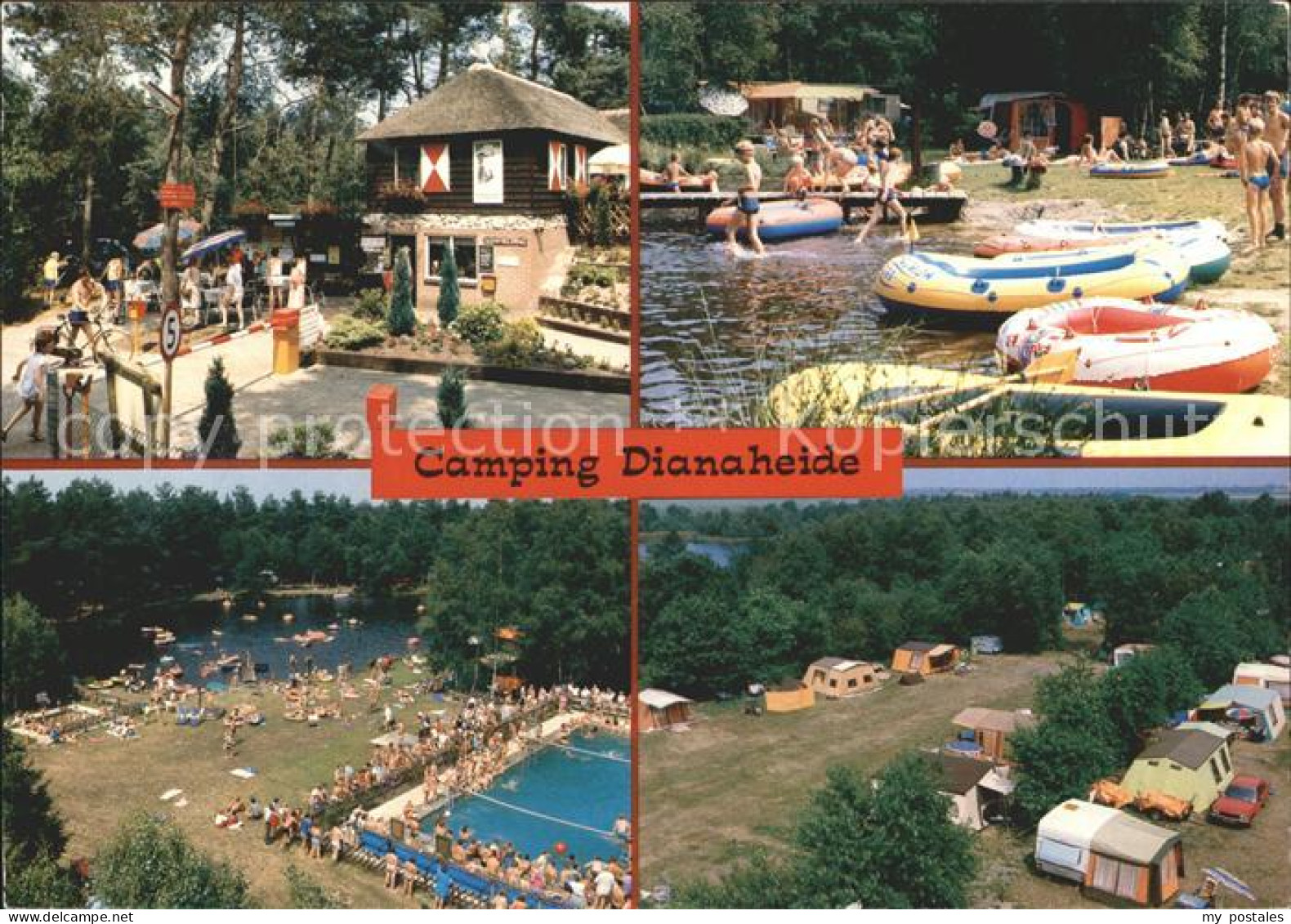 Rolde Camping Dianaheide Amen Schwimmbad Schlauchboote