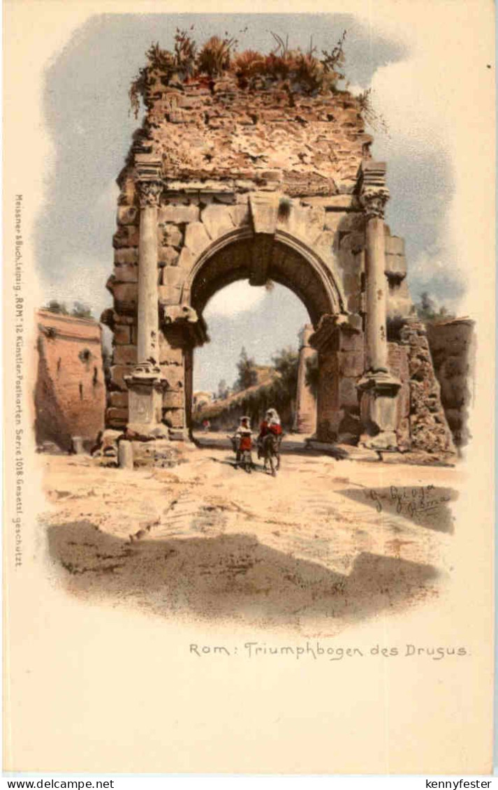 Rom - Triumphbogen des Drugus