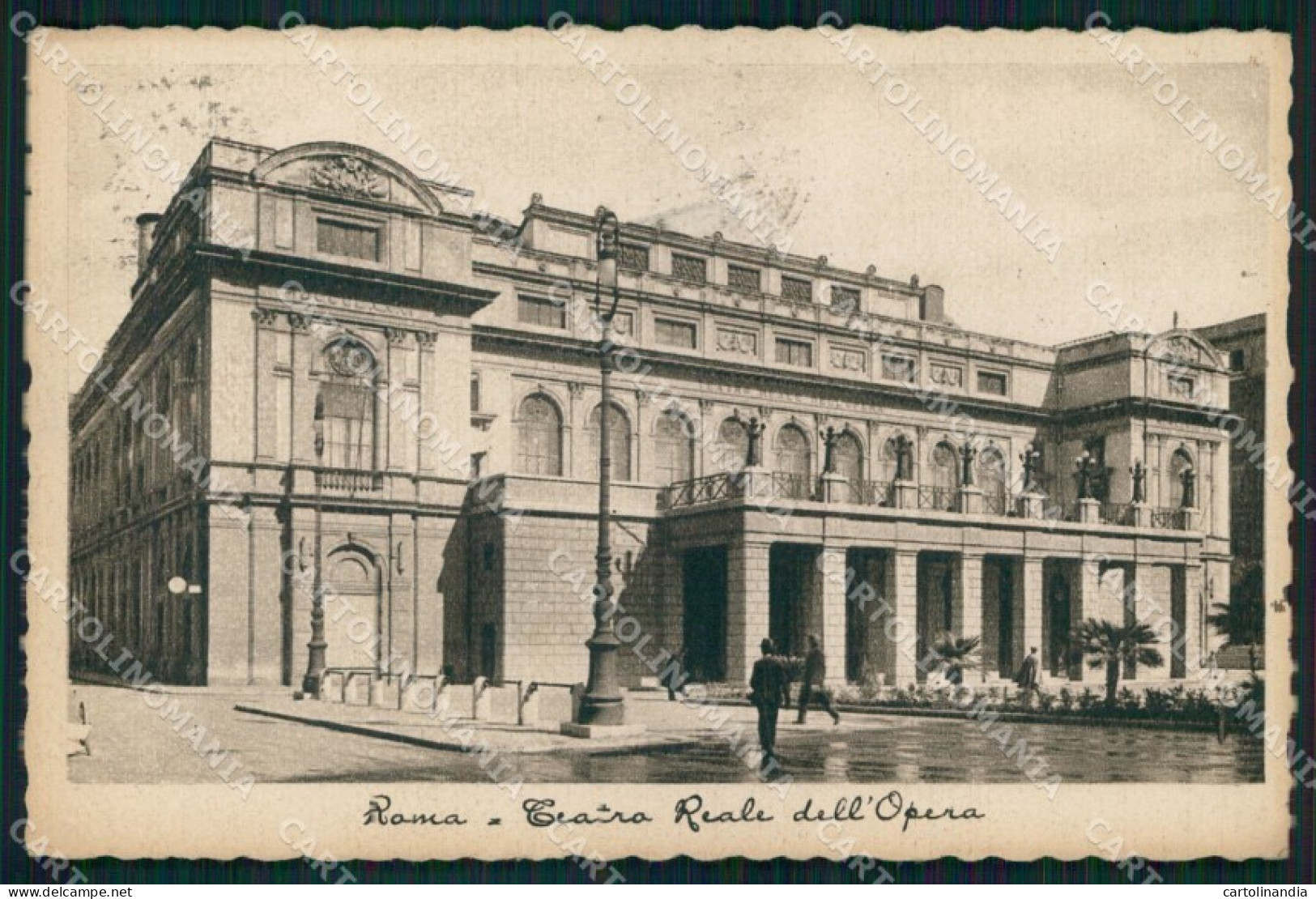 Roma Città Teatro Reale dell'Opera cartolina MX2431