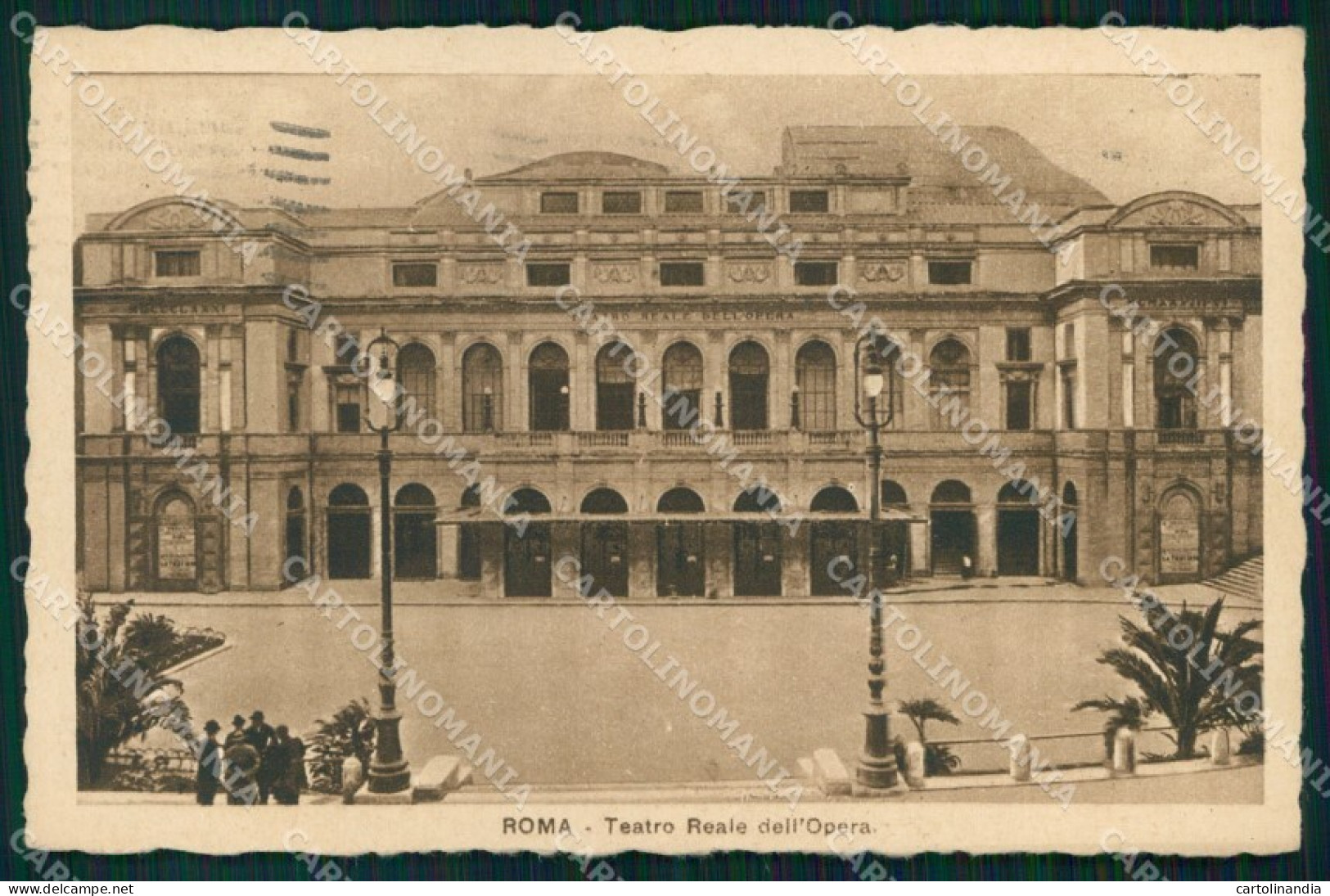 Roma Città Teatro Reale dell'Opera cartolina MX2745